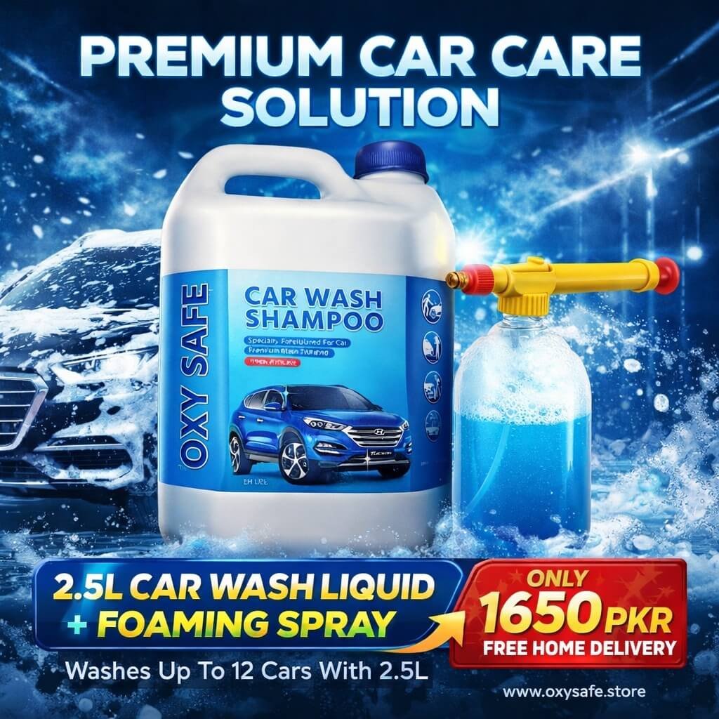 Car Wash Liquid (2.5L) + Foam Spray - Image 3